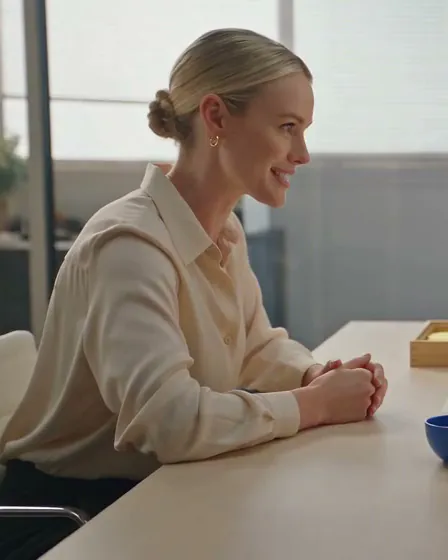 Imogen Traill at the meeting table in the practice's East Toowoomba office